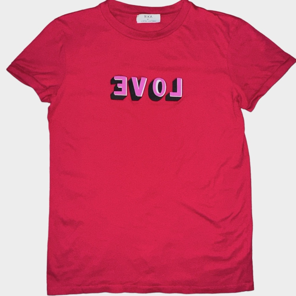 LOVE/EVOL T-shirt RIKA by Ulrika Lundgren💗❤️💗medium